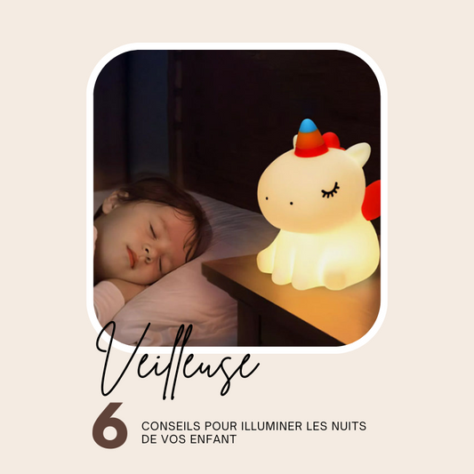 Veilleuse : 6 conseils pour illuminer les nuits de vos enfant