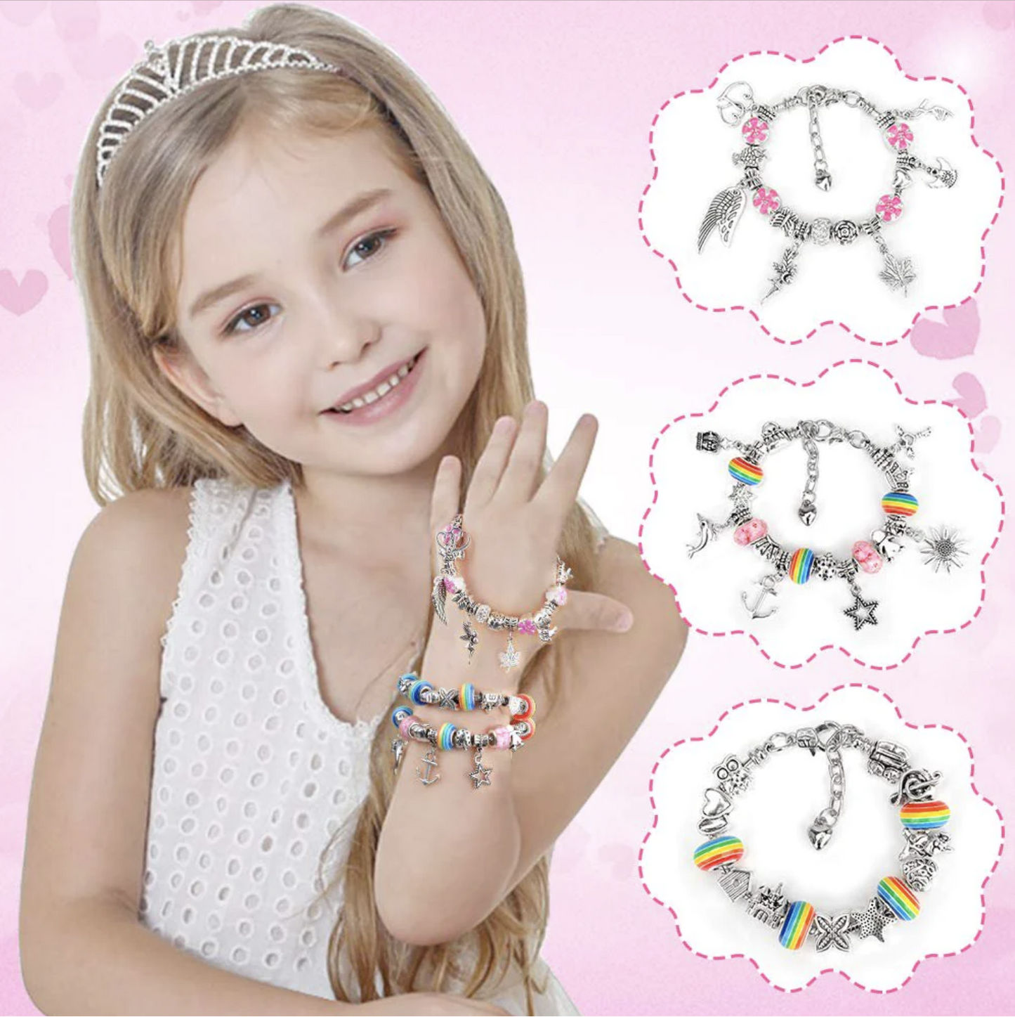 Kit de création de bijoux pour enfants | CharmCraft™