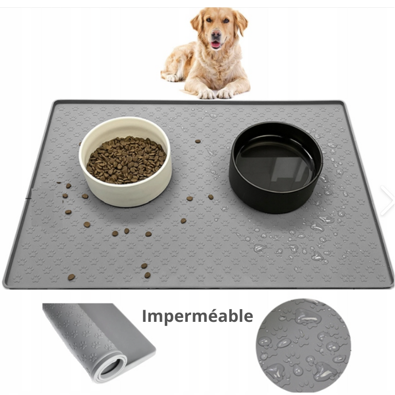 tapis gamelle chien | MatPaws™