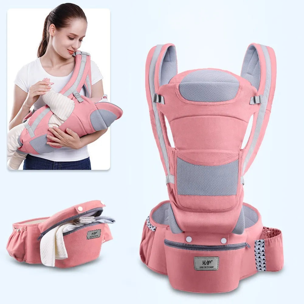 Porte bébé kangourou ergonomique multifonctionnel 3 en 1 pour bébé - Latch