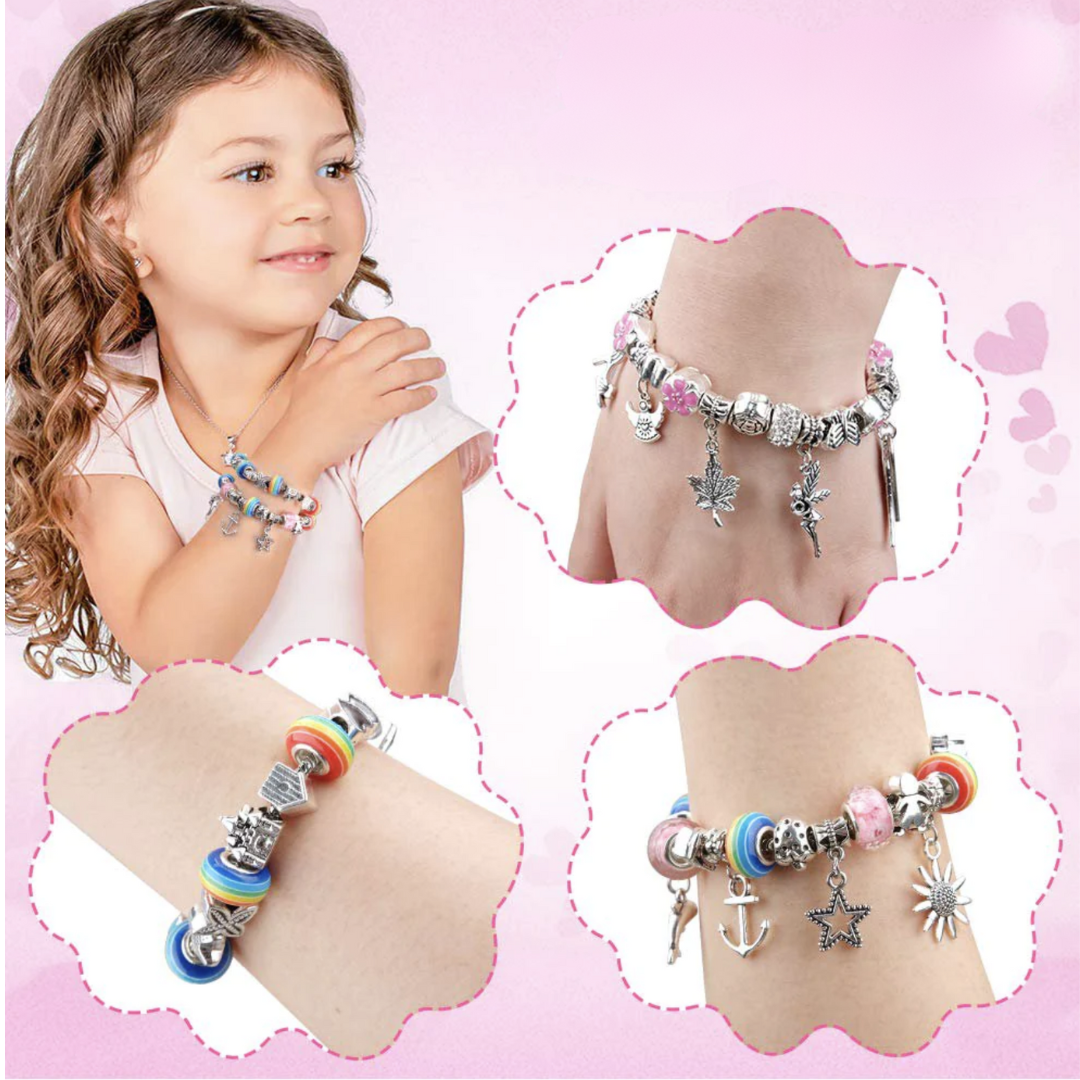 Kit de création de bijoux pour enfants  | CharmCraft™