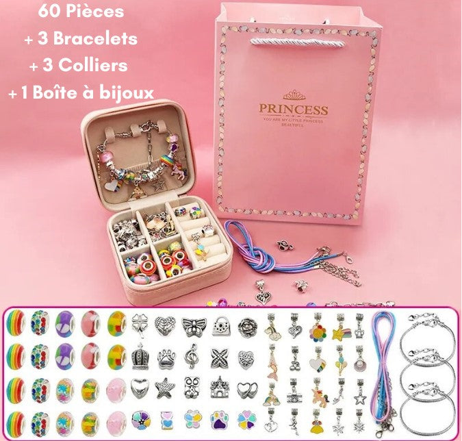 Kit de création de bijoux pour enfants  | CharmCraft™