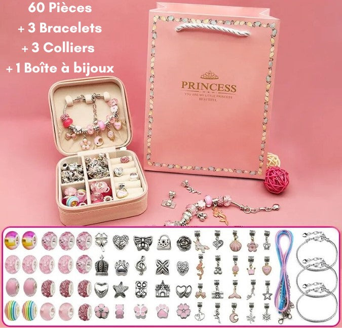 Kit de création de bijoux pour enfants  | CharmCraft™